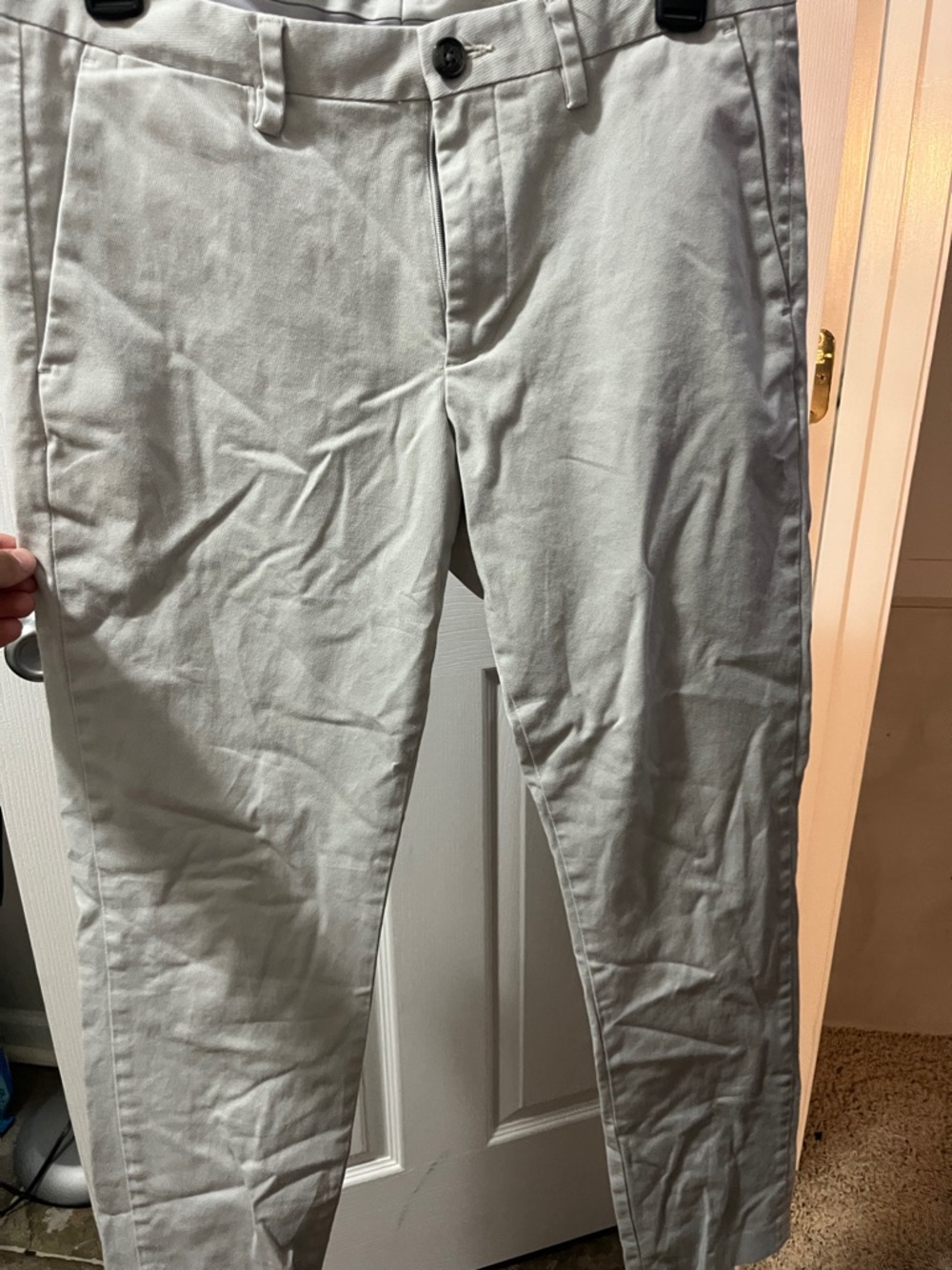 Michael Kors Men's Light Gray Chinos